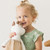 Two-Piece Short Sleeve + Shorts Ruffle Set - Green Safari + Dots