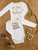 Silicone Teether - Green + Tan Horseshoe