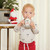 Long Sleeve Snapshirt - Grey Reindeer