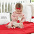 Waffle Knit Cozy Romper With Ruffles - Trees