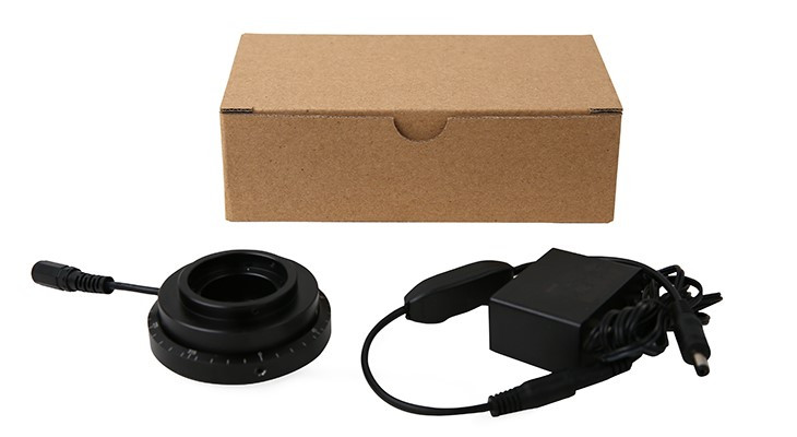 LED Direct Ring Polarization Light and Power Adapter