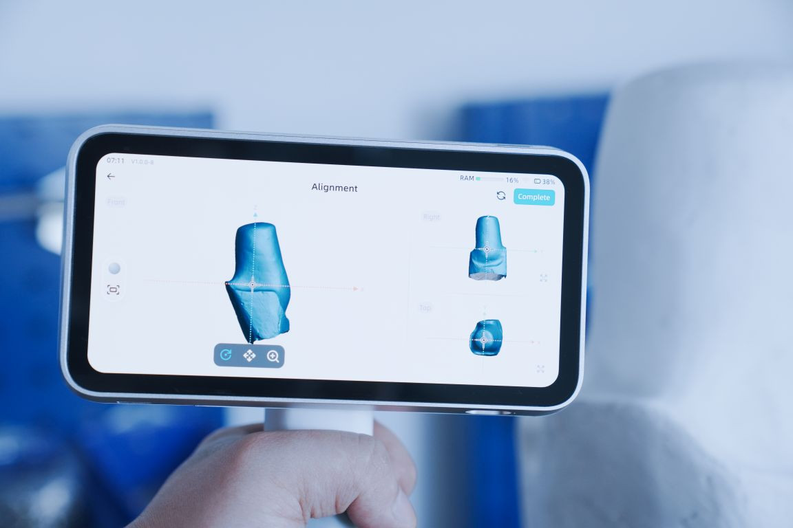 EinScan Medixa screen