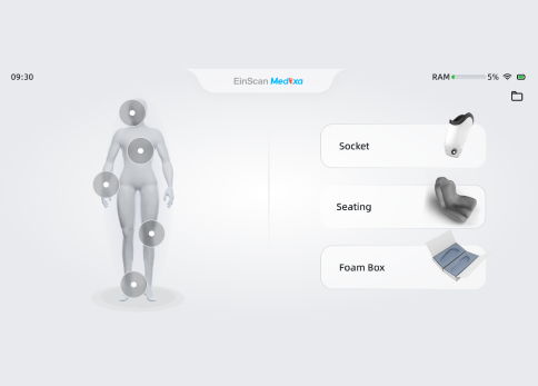 EinScan Medixa Side software 2