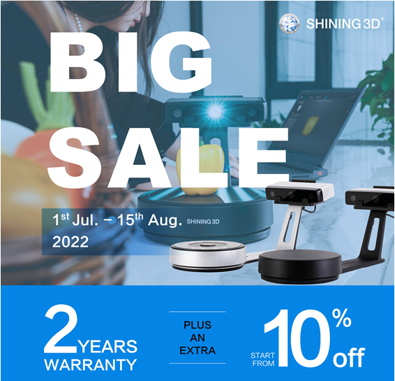 SHINING 3D - Einscan SALE Extended!