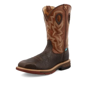 Twisted X Men's Waterproof Western Work Boots - Alloy Toe