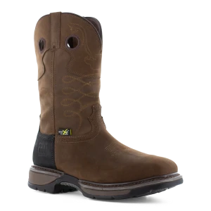 Frye Safety-Crafted 10" Western Work Boot with Internal Met Guard - SKU: FR40101