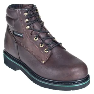 Florsheim Men's 6 Inch Brown Leather Steel-Toe EH Boot SKU: FE665