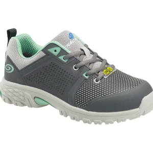Nautilus Shop Nautilus Women's Zephyr Athletic SD Safety Shoes - Grey/Mint SKU: N1355