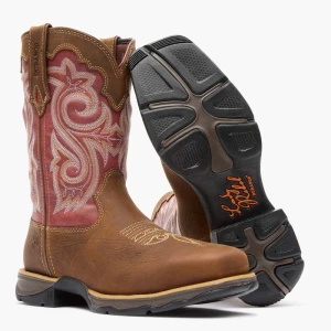 Durango® Lady Rebel Work™ Women's Waterproof Composite Toe Western Work Boot SKU: DRD0220