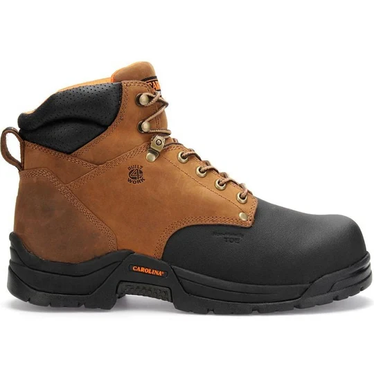 Carolina Men's Bruno Internal 6" Composite Metguard Boot -Brown- SKU: CA5582