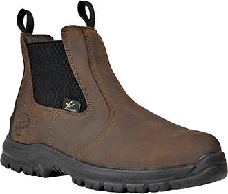 Hoss Composite Toe WP Metal Free Slip-On Metguard Work Boot SKU: 50440