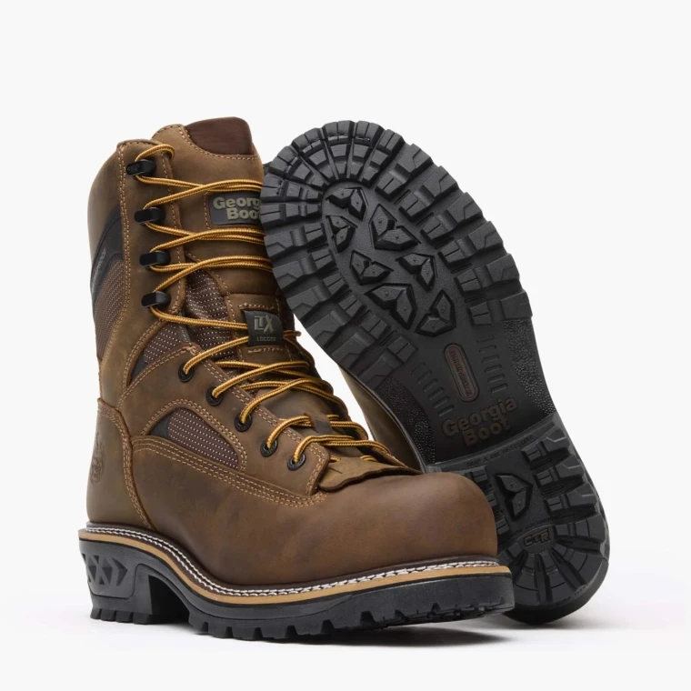 Georgia Boot LTX Logger Composite Toe Waterproof Work Boot SKU: GB00617