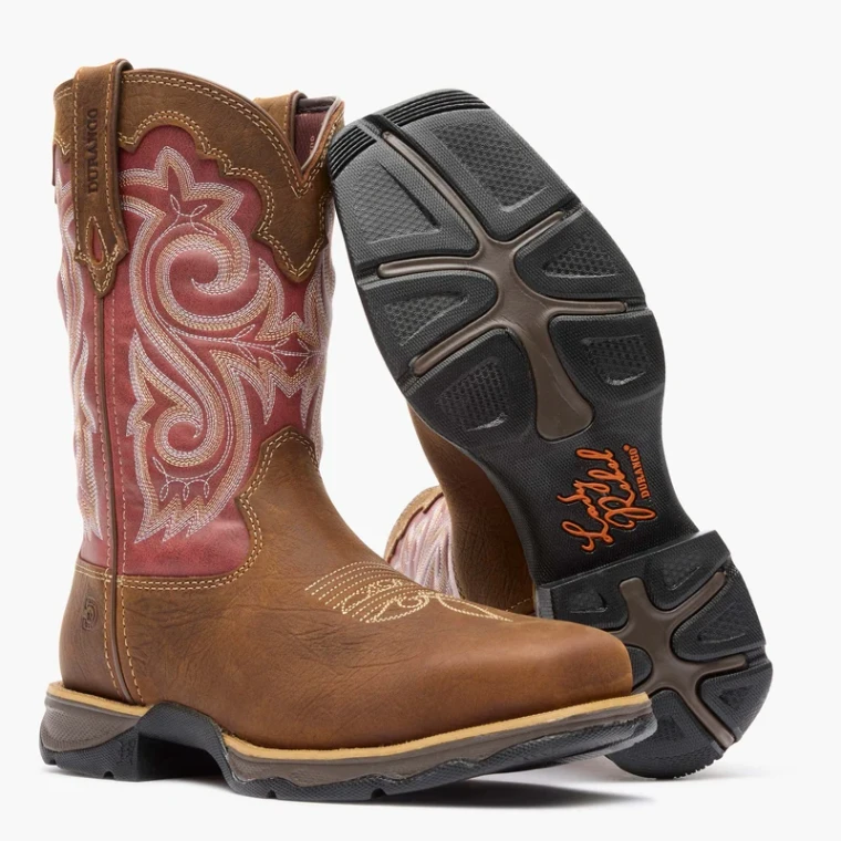 Durango® Lady Rebel Work™ Women's Waterproof Composite Toe Western Work Boot SKU: DRD0220
