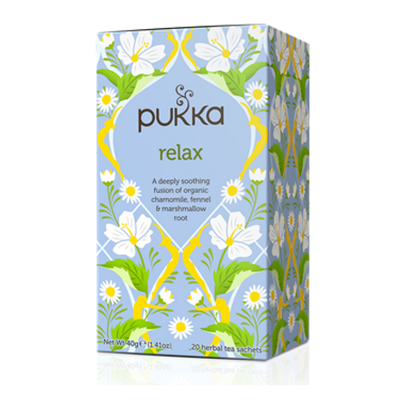 Pukka Naturally Caffeine-Free Relax Tea - Goddess Of Spring