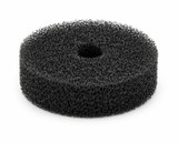Top view of 3¼-inch replacement media reactor sponge with ¾-inch center hole