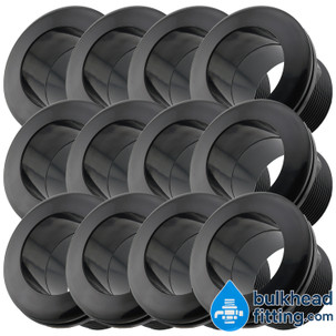 2 Inch Slip x Slip Bulkhead Fitting 12/pk