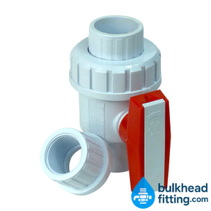 1 inch single union slip ball valve