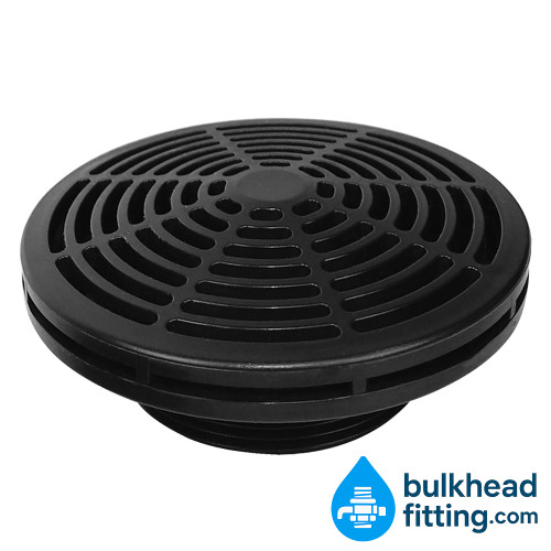 1.5 inch low profile threaded suction strainer side view