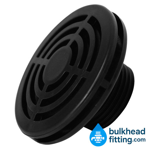 ¾ inch low profile threaded suction strainer tilt view