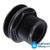 .5 inch thread x thread bulkhead fitting rear view
