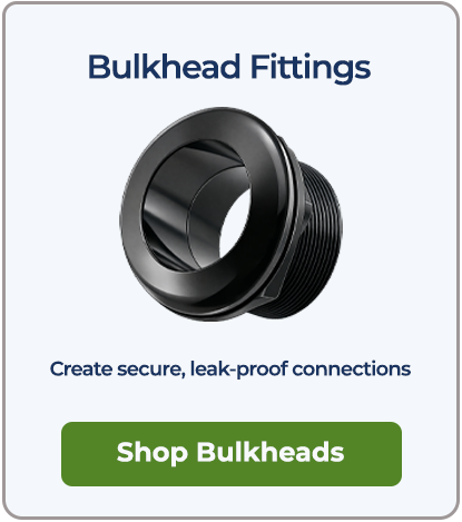 ABS bulkhead fittings for leak-proof tank connections