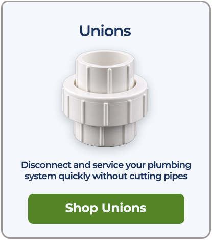 True union fitting for easy disconnect in aquarium and plumbing systems