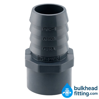1 Inch Insert Fitting - Easily Converts PVC to Tubing