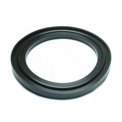 12" Black Buna Flanged Tri-Clamp Gasket Type II