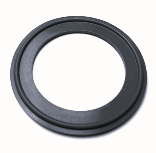 6" TC Black Viton Tri-Clamp Gasket FKM
