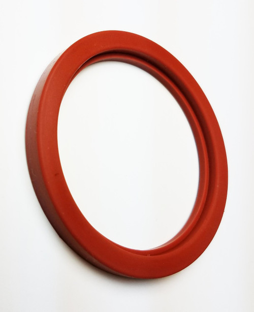 SMS DN76 FLANGED GASKET 3" ID SIL