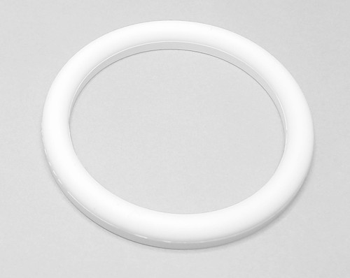 DIN 11851 DN32 Style Gasket 1-1/4" White Silicone