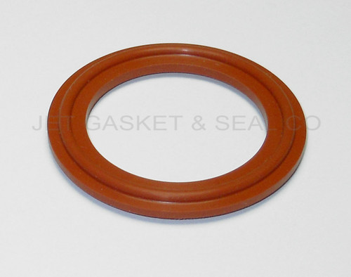 5.5" Red Silicone Tri-Clamp Gasket