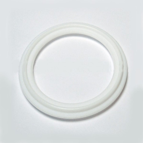 3" White Teflon 100% Virgin PTFE Tri-Clamp Gasket