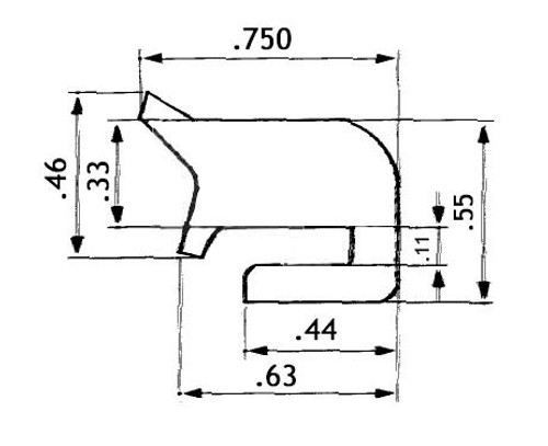 19.5" Grey EPDM Manway Gasket Compatible with Zorzini GT/450