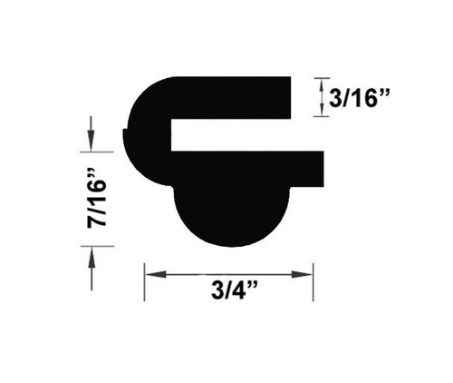 PBST Zhongde 16.75" Black EPDM Manway Gasket