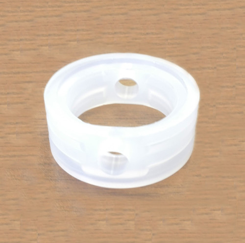 Pub Brewing (Black Handle) Butterfly Valve Seat 1-1/2" Clear SILICONE w/Flats