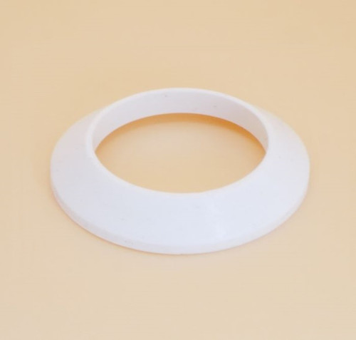3" White Silicone Bevel Seat Gasket