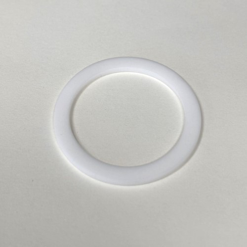 Molded I-Line Gasket 6" White Silicone