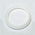 1.5" White Teflon 100% Virgin PTFE Tri-Clamp Gasket