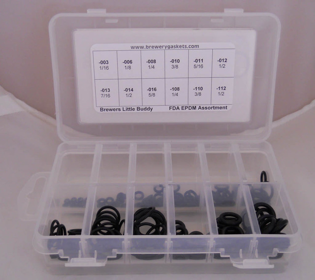 O-Rings for Breweries Brewery O-Rings and O‑Ring Kits