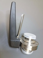 Tasilinni Sanitary Butterfly Valve 304 Stainless Clamp Ends 1.5" EPDM Seat