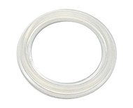 100/pack 1.5" Clear Silicone Tri-Clamp Gasket Translucent