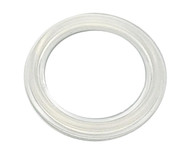 1.5" Clear Silicone Tri-Clamp Gasket Translucent