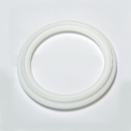 3" White Teflon 100% Virgin PTFE Tri-Clamp Gasket