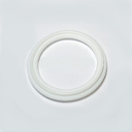 .5" White Teflon 100% Virgin PTFE Tri-Clamp Gasket