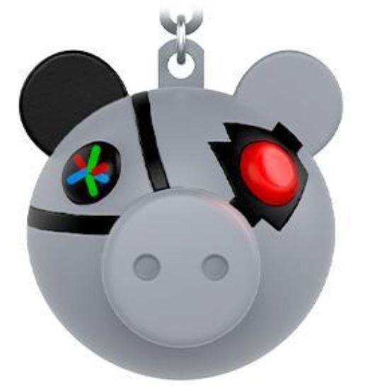 Piggy Light Up Clips Robby Hanger With DLC Code Loose PhatMojo - ToyWiz