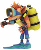 NECA Crash Bandicoot Deluxe Action Figure [Scuba Gear]