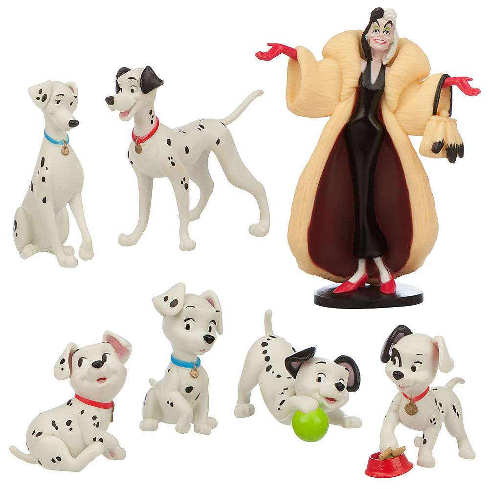 Disney 101 Dalmatians 101 Dalmatians Exclusive 7Piece PVC Figurine