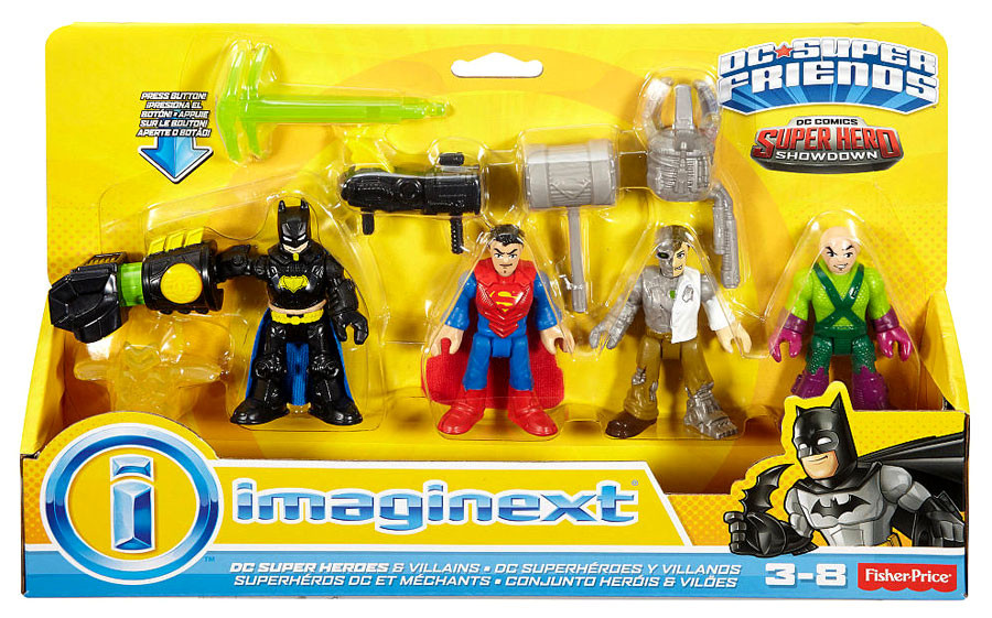 Fisher Price DC Super Friends Imaginext Super Hero Showdown Batman