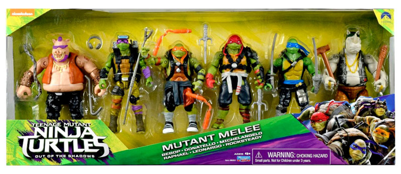 Teenage Mutant Ninja Turtles Out Of The Shadows Bebop Donatello Michelangelo Raphael 0564